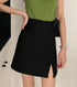 Split Elegant Casual Slim Fitted Skirt